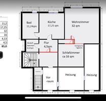 2 Zimmer + Küche, Bad (600+300) - Biblis