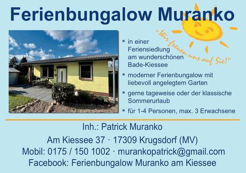 Foto - Ferienbungalow zu vermieten in Krugsdorf