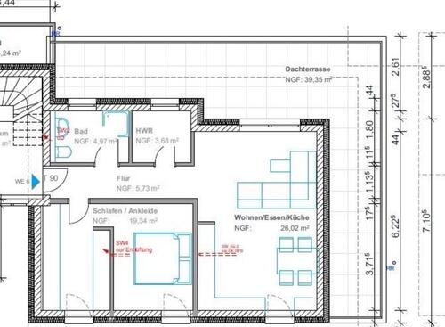 Foto - 2 Zimmer Erdgeschoßwohnung zur Miete in Ötzingen