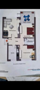 Foto - Erdgeschosswohnung in zentraler Lage