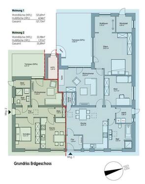Foto - 5 Zimmer Erdgeschoßwohnung in Wittmund