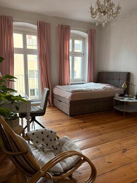 Foto - Gemütliche Altbau 1-Zimmer-Wohnung zur Zwischenmiete in Berlin