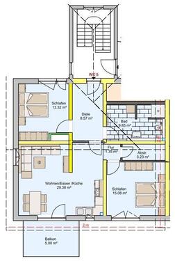 Foto - 3 Zimmer Etagenwohnung zur Miete in Bruttig-Fankel