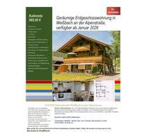 Mietwohnung in 83458 Schneizlreuth - Weißbach a.d. Alpenstrasse