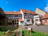 Foto - Vierseitenhof Fachwerkhaus Hof Garten Scheune Denkmalschutz
