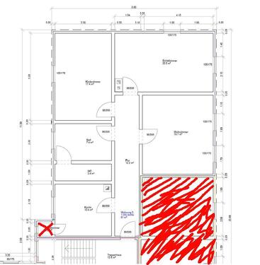 Foto - 91m² - 3 Zimmerwohnung in Nidda
