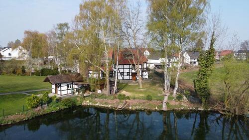 Foto - Fachwerkhaus im Herzen von Lohne – Wohnen mit Blick auf den Teich