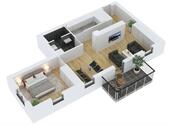 Foto - Moderne, helle 70 qm Wohnung mit Balkon