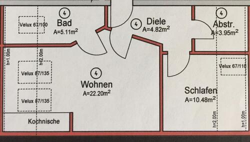 Foto - Möblierte DACHGESCHOSSWOHNUNG in 49434 Neuenkirchen OT Vörden