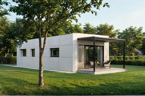 Foto - Single-Modulhaus - schlüsselfertig mit Grundstück