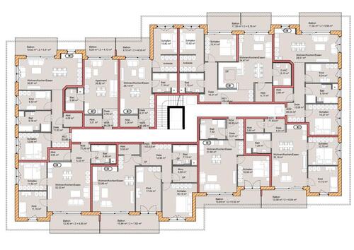 Foto - 1 Zimmer Dachgeschoßwohnung zur Miete in Töging am Inn