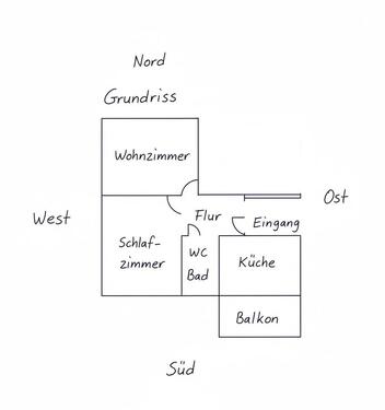 Foto - 2 Zimmer Wohnung mit 13qm Balkon