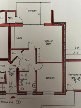 Foto - 2 Zimmer Erdgeschoßwohnung zur Miete in Lübbecke
