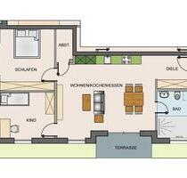 moderne 3-Zi-EG oder 1.OG Neubauwohnung (#1), Terrasse, Aufzug, Tiefgarage, EBK auf Wunsch - Neuberg
