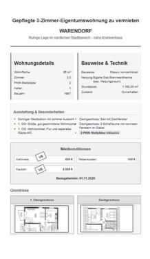 Foto - Etagenwohnung in Warendorf