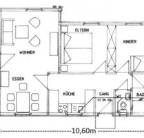 Häuschen mit Garten. 67 m2 Wohnfläche zu vermieten - Postmünster
