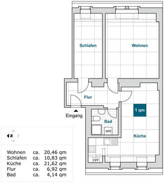 Foto - Etagenwohnung zur Miete in Dresden
