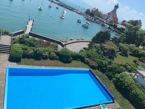 Foto - Ferienwohnung Wasserburg Bodensee direkt am See mit großem Pool