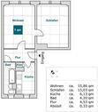 Foto - 2 Zimmer Etagenwohnung zur Miete in Erfurt