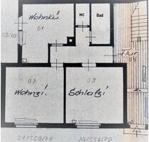 2 Zimmer Wohnung in Wachbach, warm - Bad Mergentheim