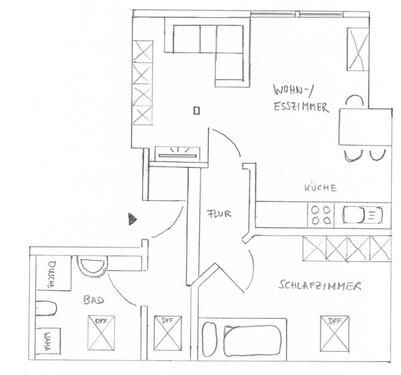 Foto - 2 Zimmer Dachgeschoßwohnung in Handeloh