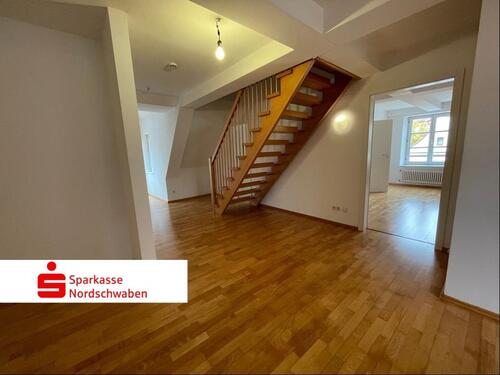 Foto - Charmante 3,5-Zimmer-Maisonette-Altbauwohnung im Herzen von Dillingen!