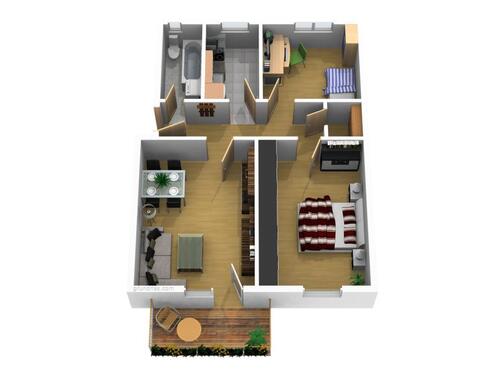 Foto - Etagenwohnung in Magdeburg zur Miete