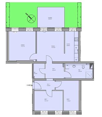 Foto - 4 Zimmer Wohnung zu vermieten in Berlin Buch ab 01.05.26