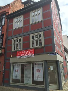 Foto - Salzwedel Zentrum Wohnhaus Laden Geschäftshaus Fußgängerzone