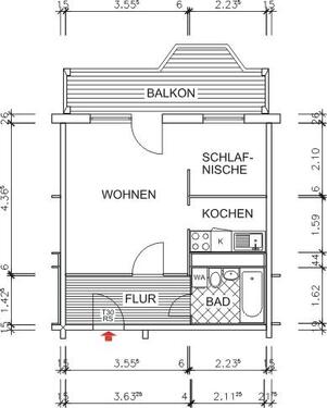 Foto - 1 Zimmer Etagenwohnung zur Miete in Chemnitz