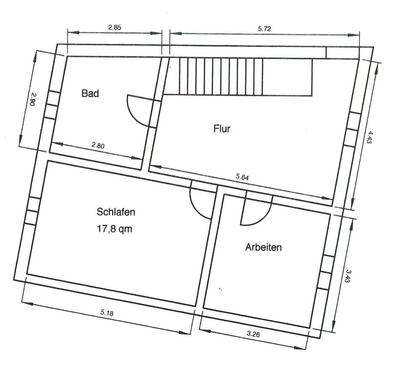 Foto - 3 Zimmer Etagenwohnung zur Miete in Wittenberg Lutherstadt