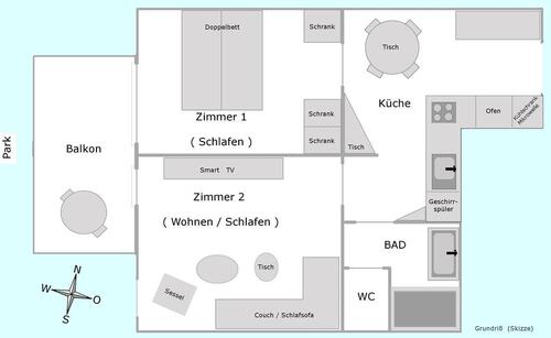 Foto - 2 Zimmer Etagenwohnung in Tübingen