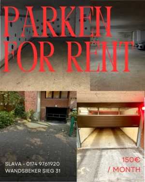 Foto - Tief-Garagenstellplatz zu vermieten U Lübecker Straße
