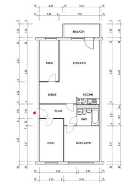 Foto - 4 Zimmer Etagenwohnung zur Miete in Chemnitz