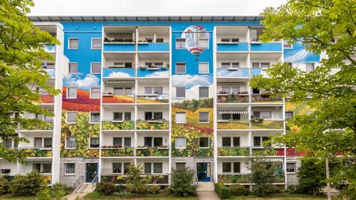 Foto - 3-Raum Whg. in Objekt mit schicker Fassade!