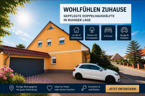 Foto - Doppelhaushälfte in Tangermünde - Wohnen, wo Ruhe zuhause ist.