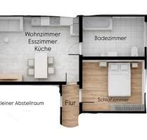 Sanierte 2 - Zimmerwohnung - 675,00&nbsp;EUR Kaltmiete, ca.&nbsp; 52,00&nbsp;m&sup2; in Büren (PLZ: 33142)