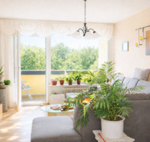 Weitblick & Ruhe – 3 Zimmer mit Balkon in Herne