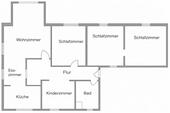 Foto - 5 Zimmer Erdgeschoßwohnung zur Miete in Elsteraue