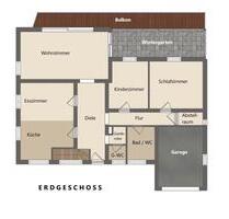 Mietwohnung 130 m2 Januar2026 - 3 drei Zimmer Wohnung - Waldbröl