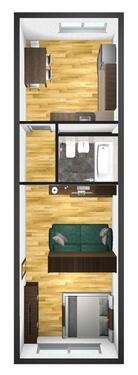 Foto - 1 Zimmer Etagenwohnung zur Miete in Dessau-Roßlau