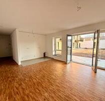 Ab sofort: Neubau Wohnung Münster Mitte mit Garten + Terrasse