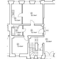 Großzügige 2‑Raum‑EG‑Wohnung mit hellen Räumen - Großenhain
