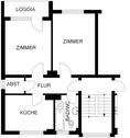 Foto - 2 Zimmer Etagenwohnung zur Miete in Hagen