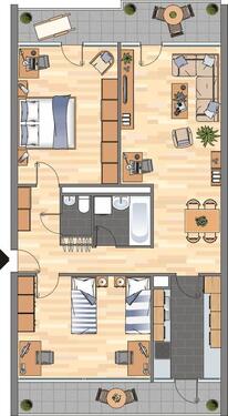 Foto - 3 Zimmer Etagenwohnung zur Miete in Oberhausen