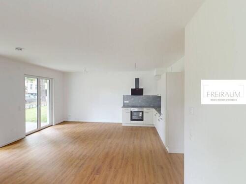Foto - EXKLUSIVES WOHNEN: Geräumige 3-Zimmer-Wohnung mit TERRASSE und EBK im Weißenseer Neubauquartier FREIRAUM