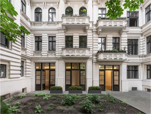 Foto - Loft-Teil-Gewerbeeinheit im berühmten Riehmers Hofgarten mit zwei Terrassen