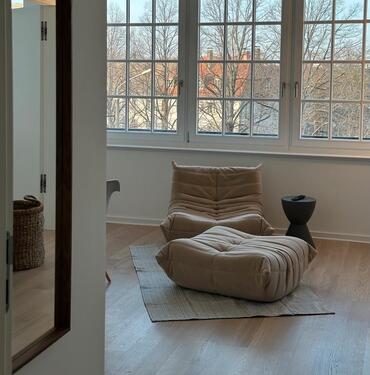 Foto - Modernisiertes Altbauapartment möbliert Design Luxus