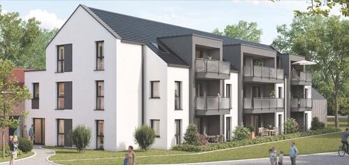 Foto - Neubau 3-Zimmer-Penthouse-Wohnung in Gieboldehausen zu vermieten