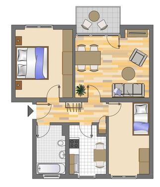 Foto - Jetzt frei! 3-Zimmer-Wohnung in Gelsenkirchen Hassel